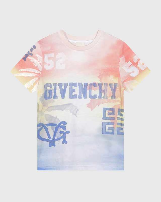 Boy's Multicolor Logo-Print Short-Sleeve T-Shirt, Size 8-14
